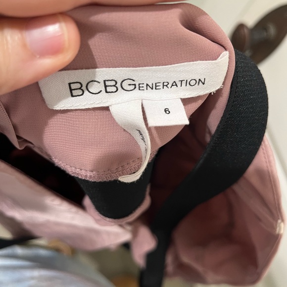 BCBGeneration one shoulder dress. Size 6. Excellent used condition. - Picture 5 of 5